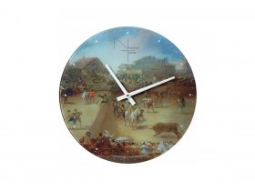 Часы интерьерные NT525 GOYA в Керамкомбинате - keramkombinat.mebel-nsk.ru | фото