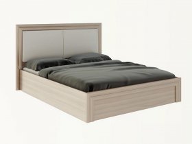 Кровать двуспальная с подъем. мех. 1,6м  Глэдис М32 в Керамкомбинате - keramkombinat.mebel-nsk.ru | фото