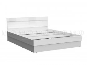 Кровать двуспальная 1,4 м Челси (белый) в Керамкомбинате - keramkombinat.mebel-nsk.ru | фото