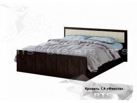 Кровать двуспальная 1,4м Фиеста (BTS) в Керамкомбинате - keramkombinat.mebel-nsk.ru | фото