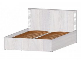 Кровать двуспальная с подъем. мех. 1,4 м Ривьера в Керамкомбинате - keramkombinat.mebel-nsk.ru | фото
