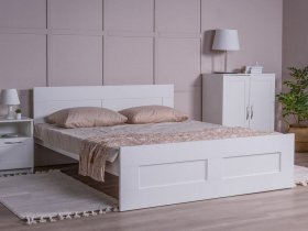 Кровать двуспальная 1,6м Сириус в Керамкомбинате - keramkombinat.mebel-nsk.ru | фото