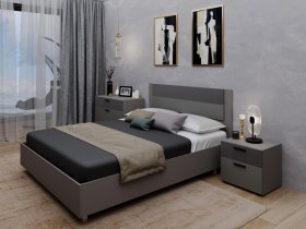 Модульная спальня Лион в Керамкомбинате - keramkombinat.mebel-nsk.ru | фото