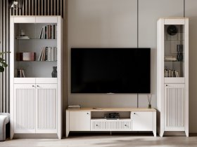 Модульная стенка Валенсия в Керамкомбинате - keramkombinat.mebel-nsk.ru | фото