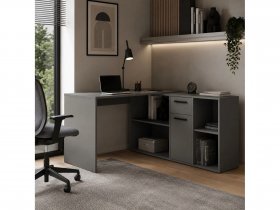 Стол письменный Лайт 03.245 (темно-серый) в Керамкомбинате - keramkombinat.mebel-nsk.ru | фото
